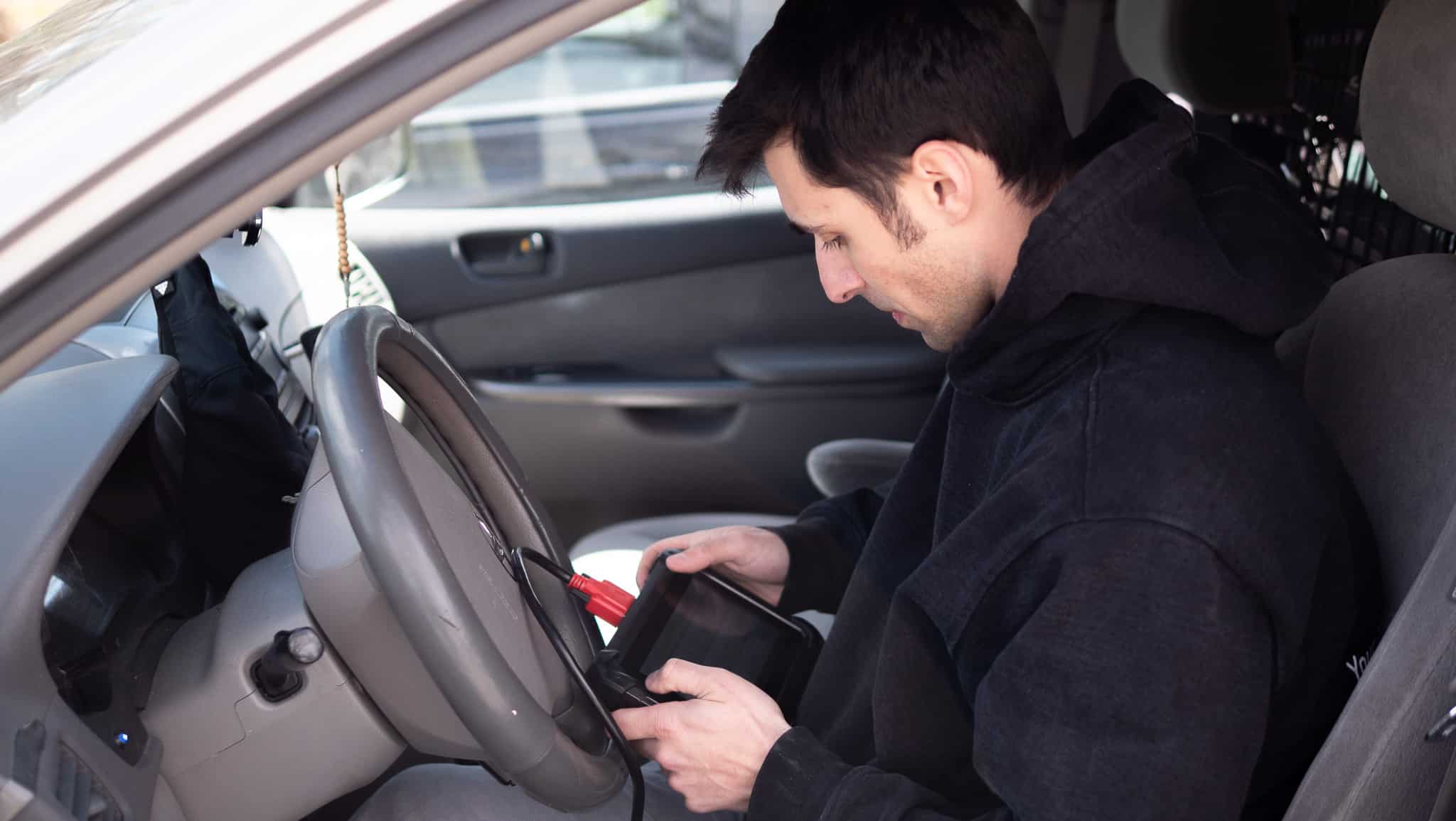 Programming a car key